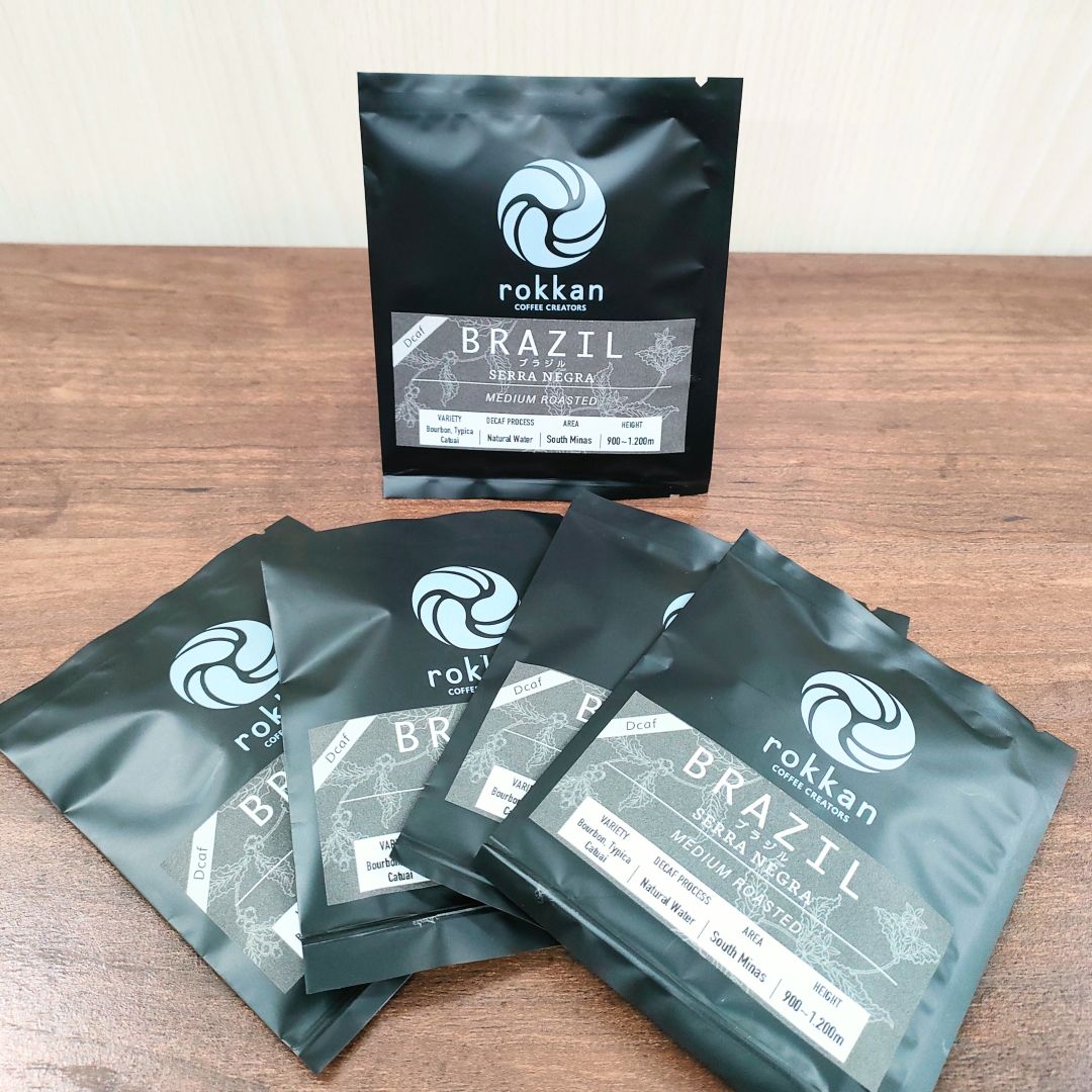 Coffee Drip Pack "Brazil dcaf" 10g×5P