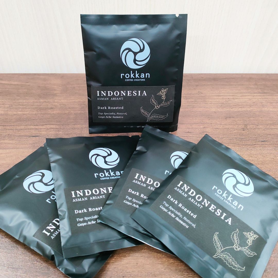 Coffee Drip Pack "Indonesia" 10g×5P